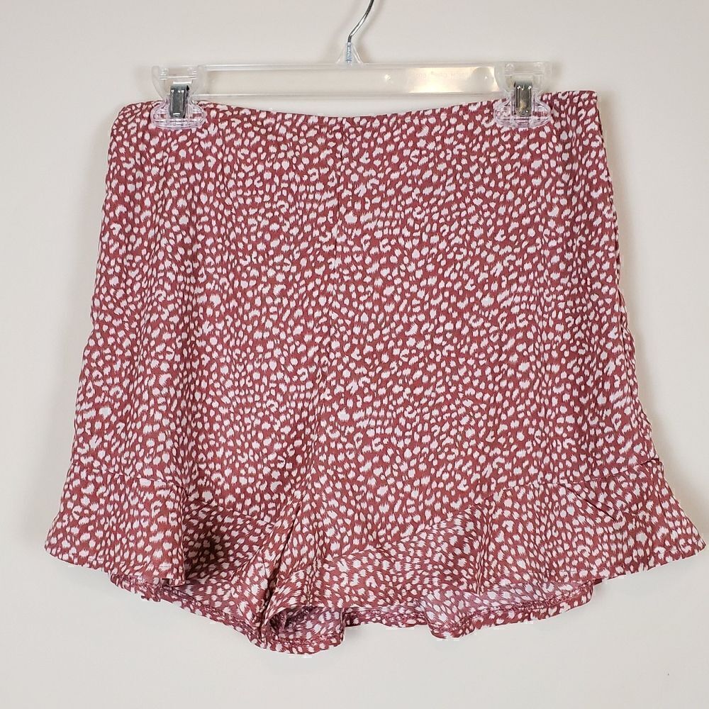 She + Sky Printed Shorts Size Large